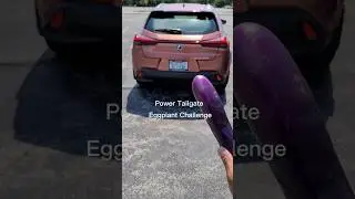 24 Lexus UX300h EGGPLANT CHALLENGE #Lexus #bmw #funny #bmwx2 #toyota #automobile