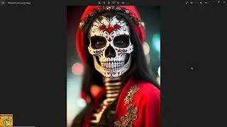 Corso Leonardo AI: 058 Leonardo AI Santa Muerte Presentazione