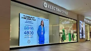 Интерьерный LED экран для магазина