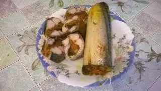 Как фаршировать СКУМБРИЮ . (ВАРЕНАЯ)  Пошаговый рецепт.