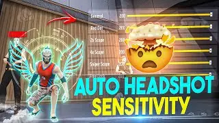 100 ❌ 200 ✅ { AUTO HEADSHOT SENSITIVITY } 🔥 FREE FIRE MAX