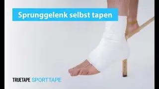 TRUETAPE®:  Sprunggelenk tapen | Anleitung mit dem Sporttape