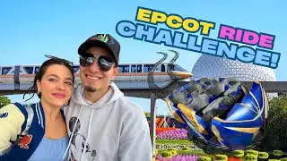 INSANE Disney World Challenge!! Is It Possible to Ride Every Ride in Epcot in Just One Day?