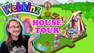 WEBKINZ HOUSE TOUR! (& playing at the Kinzville Academy)