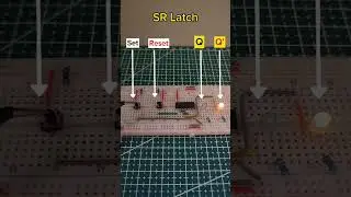 SR Latch Circuit | diy #diy #fyp #fypシ #funny