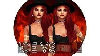The Sims 4 | Ice vs Fire Collab w/ Simpri | CAS