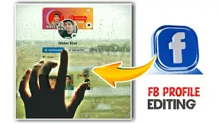 Facebook profile screen shot transperant editing in picsart || fb || picsart.