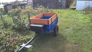 Модернизация телеги мотоблока FORZA.