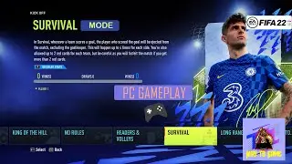 FIFA 22 - SURVIVAL MODE | PLAYER VS PLAYER - KEYBOARD & CONTROLLER | Way To Game