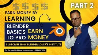 Blender Basic Class for all freelancers, Live Online Interior 3d Part 2