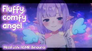 【ASMR VOD】Fluffy Angel Elf & Comfies【F4A, Binaural, Long, Wholesome】
