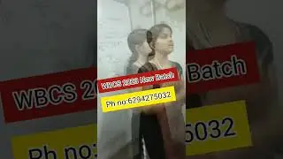 WBCS 2023 NEW BATCH 
