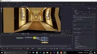 fusion 9..,, 2D image converted into 3D environment