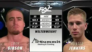 FAC 15 Cody Gibson vs Hunter Jenkins