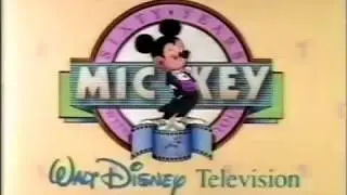 Mark H. Ovitz Productions / Walt Disney Television [Mickey 60 Years] logos (1987)