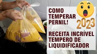 COMO TEMPERAR PERNIL 2023| RECEITA FÁCIL - APRENDA AGORA!