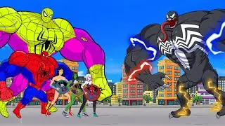 Rescue Team Hulk,Spiderman BaBy from the Infection of Zombies Thanos :  Back from the Dead | FUNNY