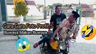 Gara Gara Foto Profil, Buwaya Makan Buwaya || Filem pendek humor jawa cak ngepot