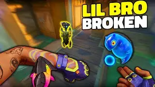 So I played Gekko at the Riot HQ (Gekko Lil Bro Broken?)