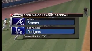 ESPN MLB 2K4 | Atlanta Braves vs Los Angeles Dodgers | NLCS Game 3