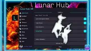 Arceus X Script | Blox Fruit Lunar Hub Gui