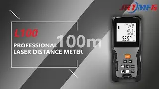 JRTMFG L seires Industrial Laser Rangefinder with Bubble Level