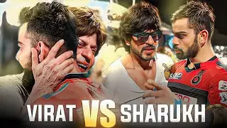 Virat Kohli vs Sharukh Khan 🔥 x  No Love x TIGINI edit 🔥 MEME EDIT 😂 Fan fight 😈 