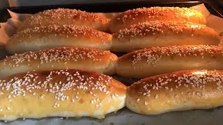 Homemade Hoagie sesame seeds - chef Hadiya