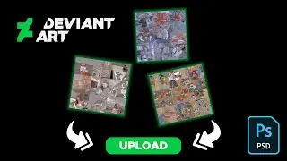 🏴 :: how to upload psd on DeviantArt using desktop