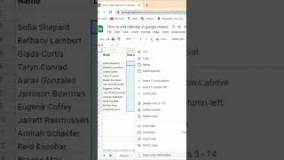 👉How to Add and validate Calendar Date Picker in Google Sheets