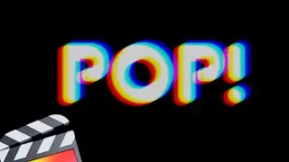 How to "POP" text & png with FCPX | Final Cut Pro X Tutorial