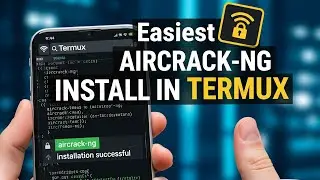 Install Aircrack-ng in Termux – Simple & Fast Method (No Root)