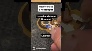 How to make a no load/blender pot