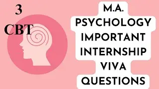 3. Cognitive Behavioral Therapy (CBT)