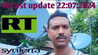 40 East update 27:07:2024 || Dish setting|| channel list|| 2 feet dish antenna