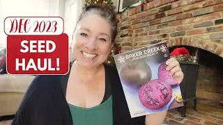 SEED HAUL December 2023 - Veggies, Herbs and Flowers for Pollinators