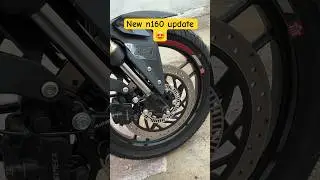 Bajaj pulsar n160 new model 🔥 #shorts #pulsarn160