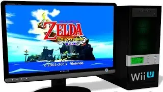 CEMU 1.4.1 Wii U Emulator - The Legend of Zelda: The Wind Waker HD (2013). Gameplay. Test #1