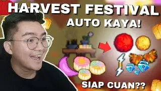 INI TRICK CEPAT KAYA DI HARVEST FESTIVAL 2024!! Persiapkan Sekarang! | Growtopia Profit 2024