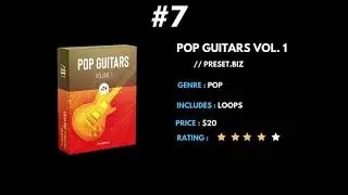 Best Pop Guitar Sample Packs - Pop Guitar Loops (Electric & Acoustic Guitar)