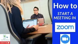 How to start a meeting in Zoom