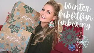 My First FabFitFun Box EVER | Winter 2021 Unboxing!