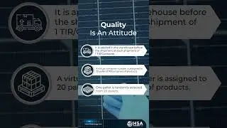 Quality Is An Attitude #HSA #HSAEnergy