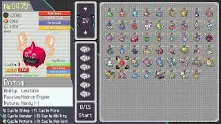 *SPOILERS* PokeRogue ALL GEN 4 FORMS & VARIANTS (HACKED ACCOUNT)