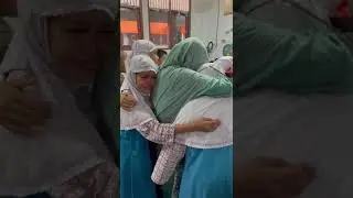 Hari terakhir bersama teman-teman 3 Sa'ad dan Bu Mala