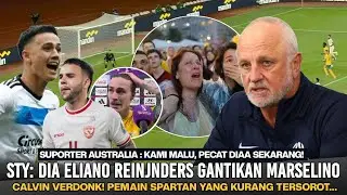 🔴 ELIANO SIAP GANTIKAN MARSELINO! Timnas Australia ditolak Suporter sendiri, Verdonk Kian MENGGILAA