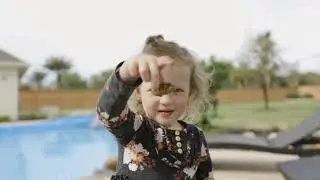 Parker and Olivia with Crush the Turtle