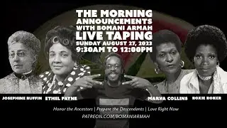 The Morning Announcements live taping 8-27-2023