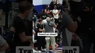 Derek Fisher did not agree with the officials. Do ya’ll agree with Coach Fisher? #refs #travel #hoop