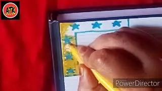 Border line design / atk arts and creation /
